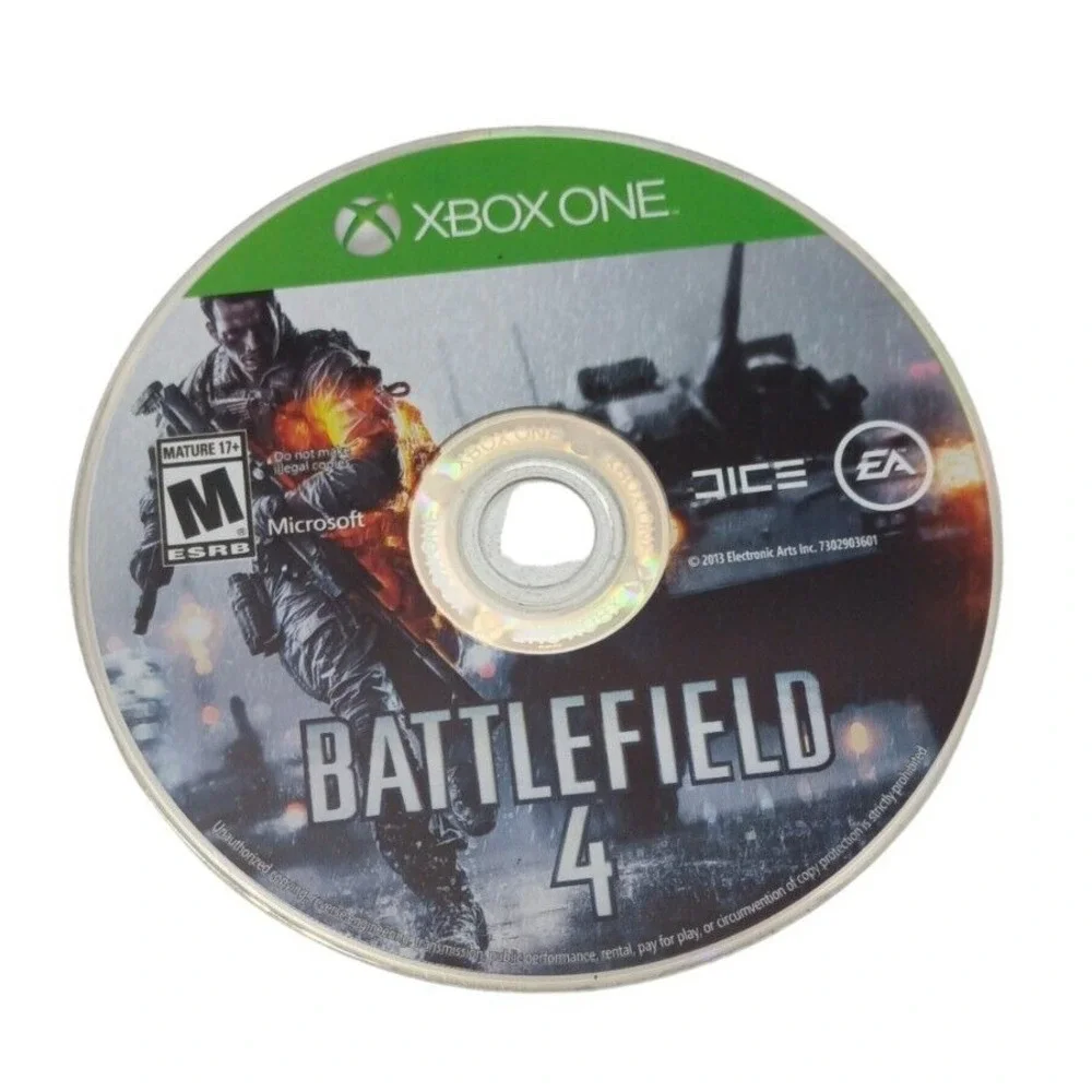 XBOX-One Battlefield 4 Strategy Video Game Disc Only